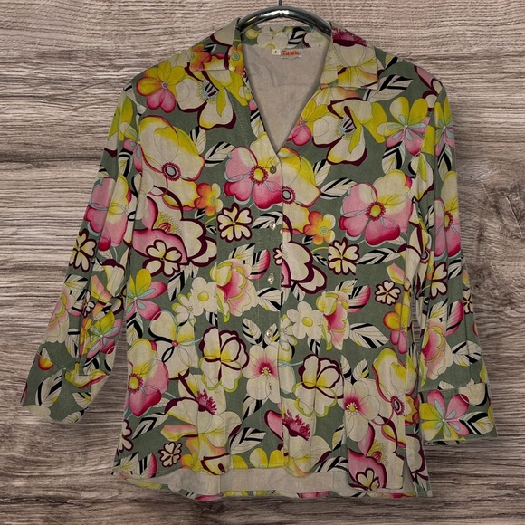 Tianello Tencel Rayon Diana Blouse - Picture 1 of 5